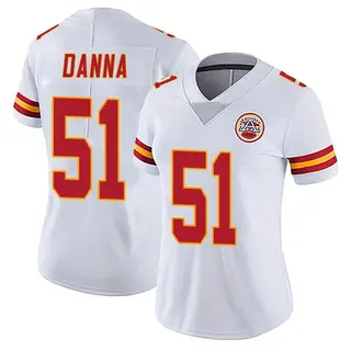 Kansas City Chiefs Women's Mike Danna Limited Vapor Untouchable Jersey - White