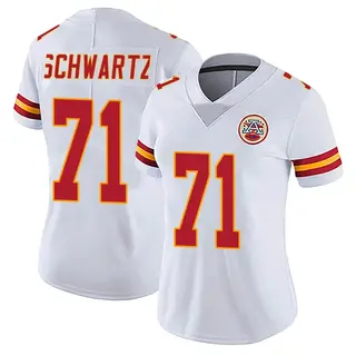 Kansas City Chiefs Women's Mitchell Schwartz Limited Vapor Untouchable Jersey - White
