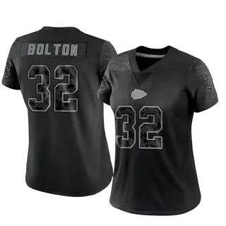 Kansas City Chiefs Women's Nick Bolton Limited Reflective Jersey - Black