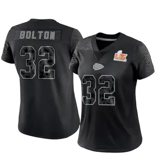 Kansas City Chiefs Women's Nick Bolton Limited Reflective Super Bowl LIX Jersey - Black
