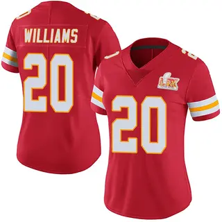 Kansas City Chiefs Women's Nohl Williams Limited Team Color Vapor Untouchable Super Bowl LIX Jersey - Red