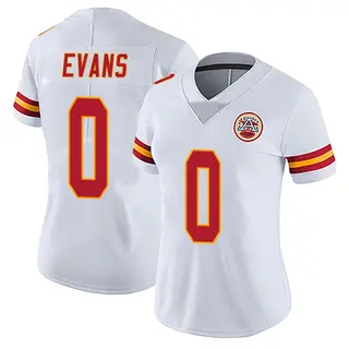 Kansas City Chiefs Women's Omari Evans Limited Vapor Untouchable Jersey - White