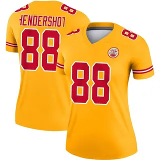 Kansas City Chiefs Women's Peyton Hendershot Legend Inverted Jersey - Gold