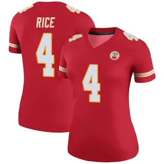 Kansas City Chiefs Women's Rashee Rice Legend Color Rush Jersey - Red