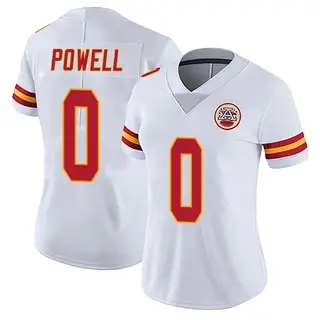 Kansas City Chiefs Women's ShunDerrick Powell Limited Vapor Untouchable Jersey - White