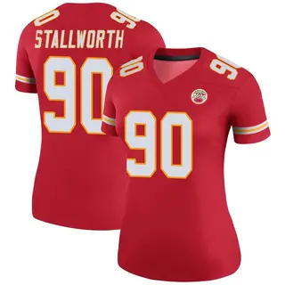 Kansas City Chiefs Women's Taylor Stallworth Legend Color Rush Jersey - Red