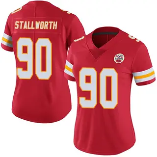 Kansas City Chiefs Women's Taylor Stallworth Limited Team Color Vapor Untouchable Jersey - Red