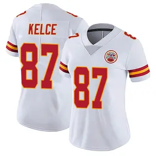 Kansas City Chiefs Women's Travis Kelce Limited Vapor Untouchable Jersey - White