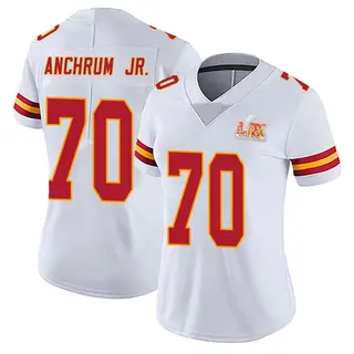 Kansas City Chiefs Women's Tremayne Anchrum Jr. Limited Vapor Untouchable Super Bowl LIX Jersey - White