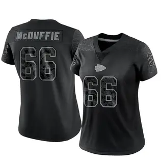Kansas City Chiefs Women's Trent McDuffie Limited Reflective Jersey - Black