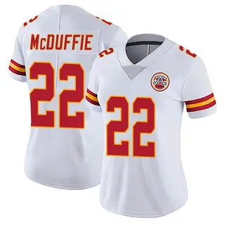 Kansas City Chiefs Women's Trent McDuffie Limited Vapor Untouchable Jersey - White