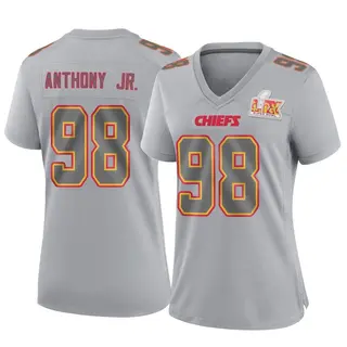 Kansas City Chiefs Women's Vincent Anthony Jr. Game Atmosphere Fashion Super Bowl LIX Jersey - Gray