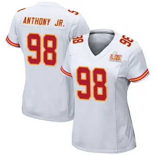 Kansas City Chiefs Women's Vincent Anthony Jr. Game Super Bowl LIX Jersey - White