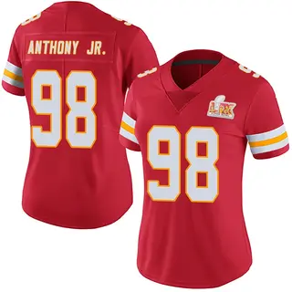 Kansas City Chiefs Women's Vincent Anthony Jr. Limited Team Color Vapor Untouchable Super Bowl LIX Jersey - Red