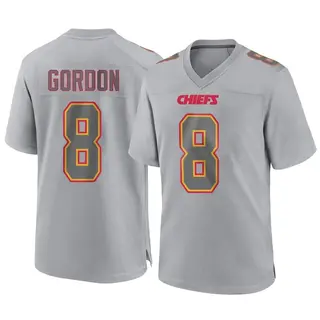 Kansas City Chiefs Youth Anthony Gordon Game Atmosphere Fashion Jersey - Gray