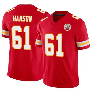 Kansas City Chiefs Youth C.J. Hanson Limited Vapor F.U.S.E. Jersey - Red