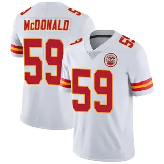 Kansas City Chiefs Youth Cooper McDonald Limited Vapor Untouchable Jersey - White