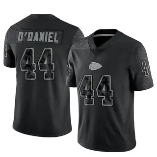 Kansas City Chiefs Youth Dorian O'Daniel Limited Reflective Jersey - Black
