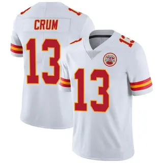 Kansas City Chiefs Youth Dustin Crum Limited Vapor Untouchable Jersey - White