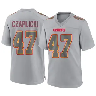 Kansas City Chiefs Youth Eddie Czaplicki Game Atmosphere Fashion Jersey - Gray