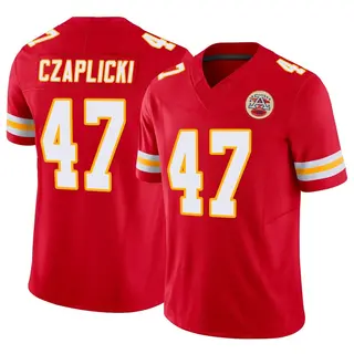 Kansas City Chiefs Youth Eddie Czaplicki Limited Vapor F.U.S.E. Jersey - Red