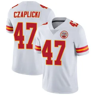 Kansas City Chiefs Youth Eddie Czaplicki Limited Vapor Untouchable Jersey - White