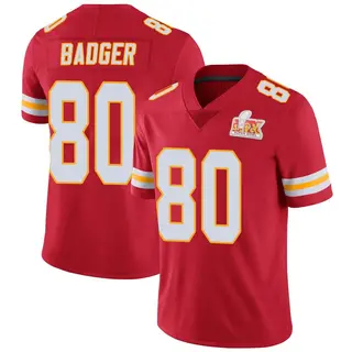Kansas City Chiefs Youth Elijhah Badger Limited Team Color Vapor Untouchable Super Bowl LIX Jersey - Red