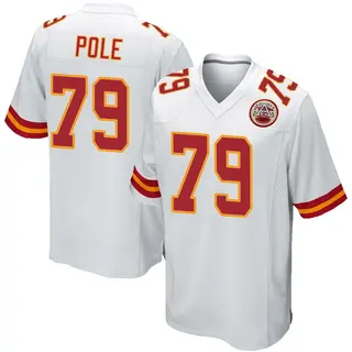 Kansas City Chiefs Youth Esa Pole Game Jersey - White