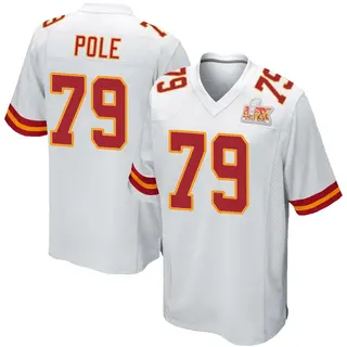 Kansas City Chiefs Youth Esa Pole Game Super Bowl LIX Jersey - White