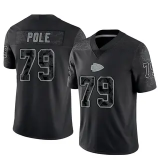 Kansas City Chiefs Youth Esa Pole Limited Reflective Jersey - Black