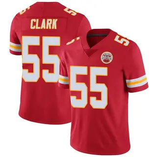 Kansas City Chiefs Youth Frank Clark Limited Team Color Vapor Untouchable Jersey - Red