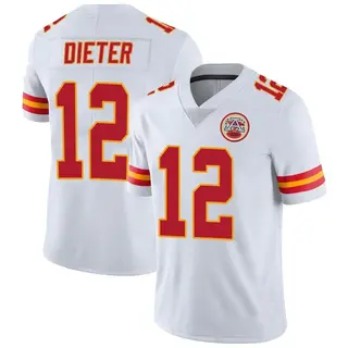 Kansas City Chiefs Youth Gehrig Dieter Limited Vapor Untouchable Jersey - White