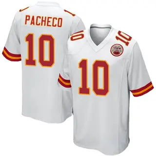 Kansas City Chiefs Youth Isiah Pacheco Game Jersey - White