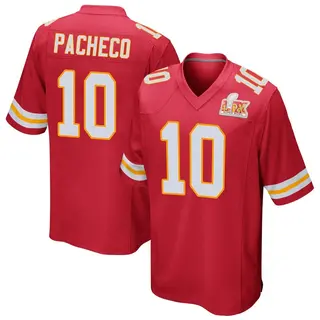 Kansas City Chiefs Youth Isiah Pacheco Game Team Color Super Bowl LIX Jersey - Red