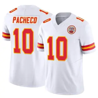Kansas City Chiefs Youth Isiah Pacheco Limited Vapor F.U.S.E. Jersey - White
