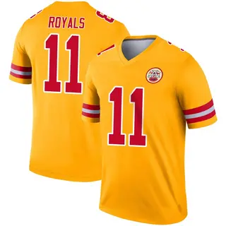 Kansas City Chiefs Youth Jalen Royals Legend Inverted Jersey - Gold
