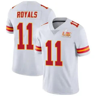 Kansas City Chiefs Youth Jalen Royals Limited Vapor Untouchable Super Bowl LIX Jersey - White