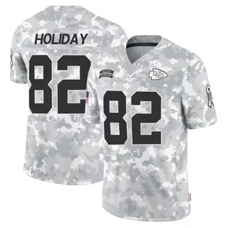 Kansas City Chiefs Youth Jimmy Holiday Limited 2024 Salute to Service Jersey - Arctic Camo