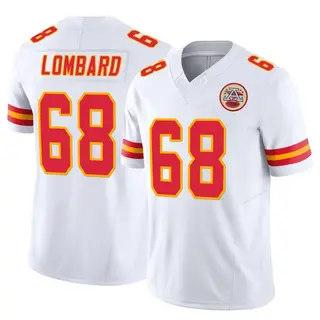 Kansas City Chiefs Youth Joey Lombard Limited Vapor F.U.S.E. Jersey - White