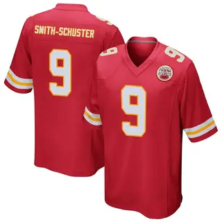 Kansas City Chiefs Youth JuJu Smith-Schuster Game Team Color Jersey - Red