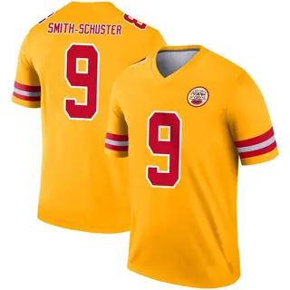 Kansas City Chiefs Youth JuJu Smith-Schuster Legend Inverted Jersey - Gold
