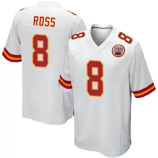 Kansas City Chiefs Youth Justyn Ross Game Jersey - White