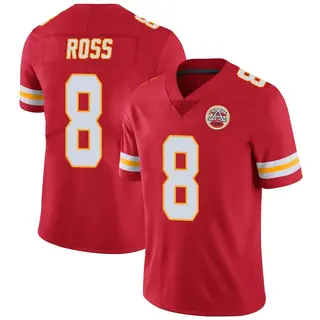 Kansas City Chiefs Youth Justyn Ross Limited Team Color Vapor Untouchable Jersey - Red