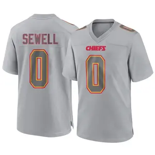 Kansas City Chiefs Youth Marlen Sewell Game Atmosphere Fashion Jersey - Gray