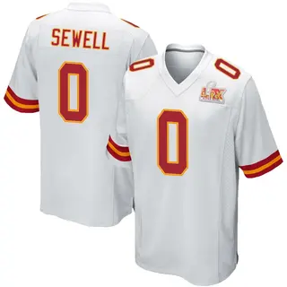 Kansas City Chiefs Youth Marlen Sewell Game Super Bowl LIX Jersey - White