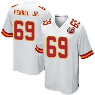 Kansas City Chiefs Youth Mike Pennel Jr. Game Jersey - White