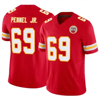 Kansas City Chiefs Youth Mike Pennel Jr. Limited Vapor F.U.S.E. Jersey - Red