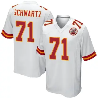 Kansas City Chiefs Youth Mitchell Schwartz Game Jersey - White