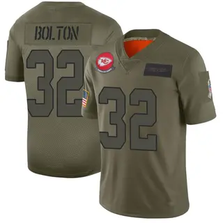 Kansas City Chiefs Youth Nick Bolton Limited 2019 Salute to Service Jersey - Camo