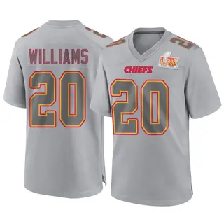 Kansas City Chiefs Youth Nohl Williams Game Atmosphere Fashion Super Bowl LIX Jersey - Gray